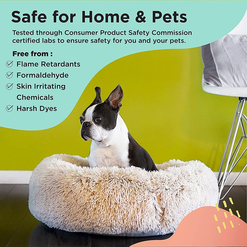 Soft Round Pet Bed Petritzy