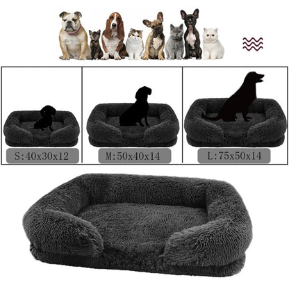 Super Warm Plush Dog Bed